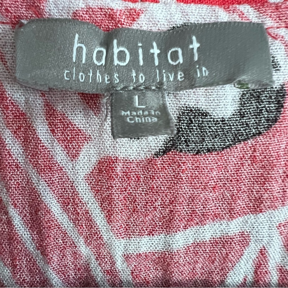 Habitat Women’s Sleeveless Cowl Neck Top in Coral size Large - Picture 5 of 13